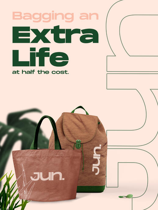 Billboard poster for a BAG BRAND